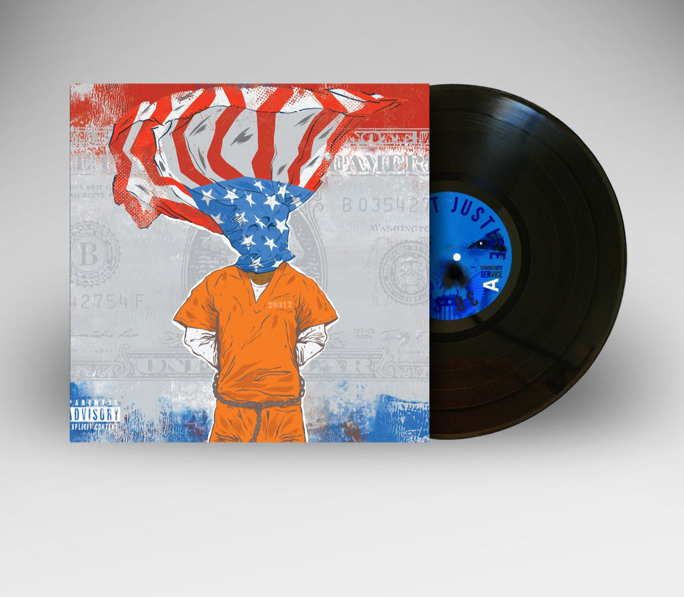 Street Justice - Community Service 12" Vinyl Record