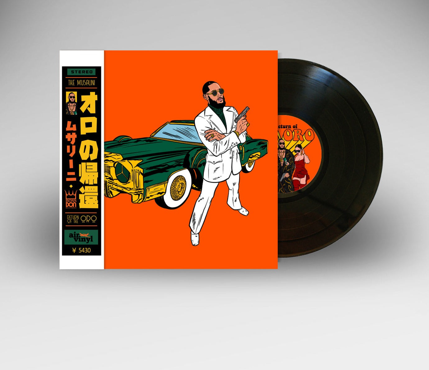 The Musalini - The Return of the Oro 12" Vinyl Record