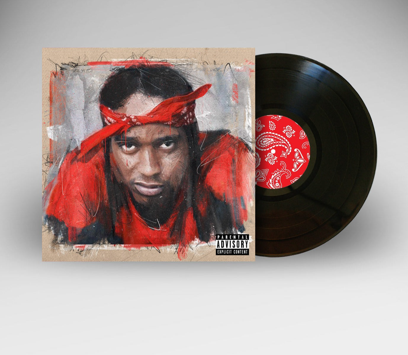 Chase Fetti x 38 Spesh - Top of the Red 12" Vinyl Record